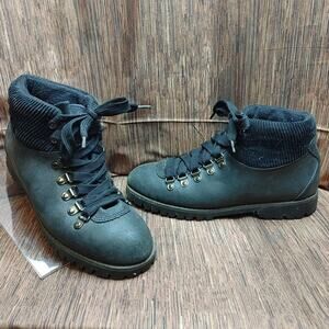 Maine Woods Boots Stratton Winter Fall Harvest Hiking Work Black Women's 7.5